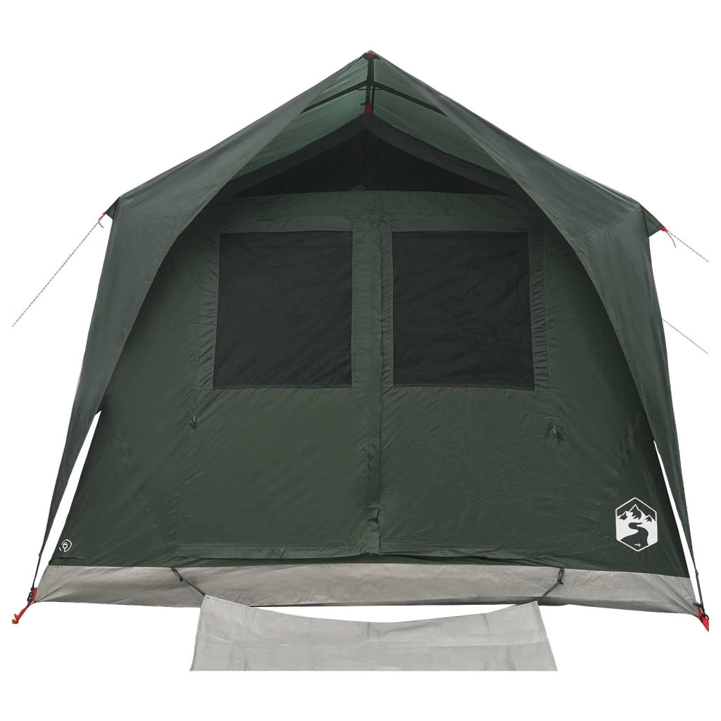Tenda a tunnel Verde militare 10 persone Poliestere e Acciaio 42028664