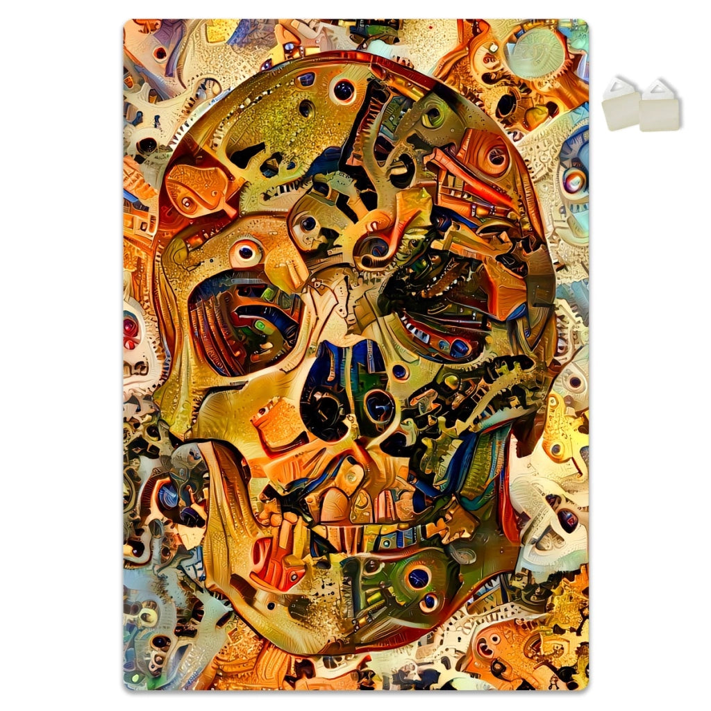 ROBOSKULL - POSTER in PVC da 3mm Misura: 70x100 cm