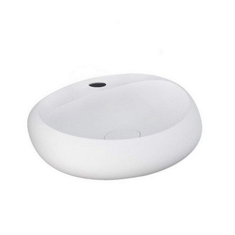 Lavabo sospeso cloud L 55 cm bianco alpino