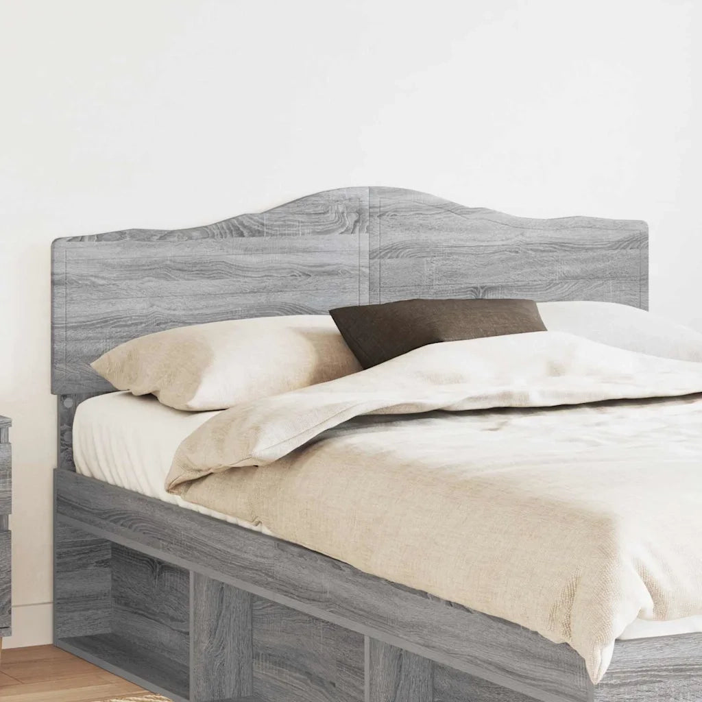 Testiera-Testata-Testiera Decorativa Grigio Sonoma 150 cm Legno multistrato 513328