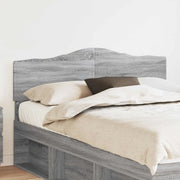 Testiera-Testata-Testiera Decorativa Grigio Sonoma 150 cm Legno multistrato 513328