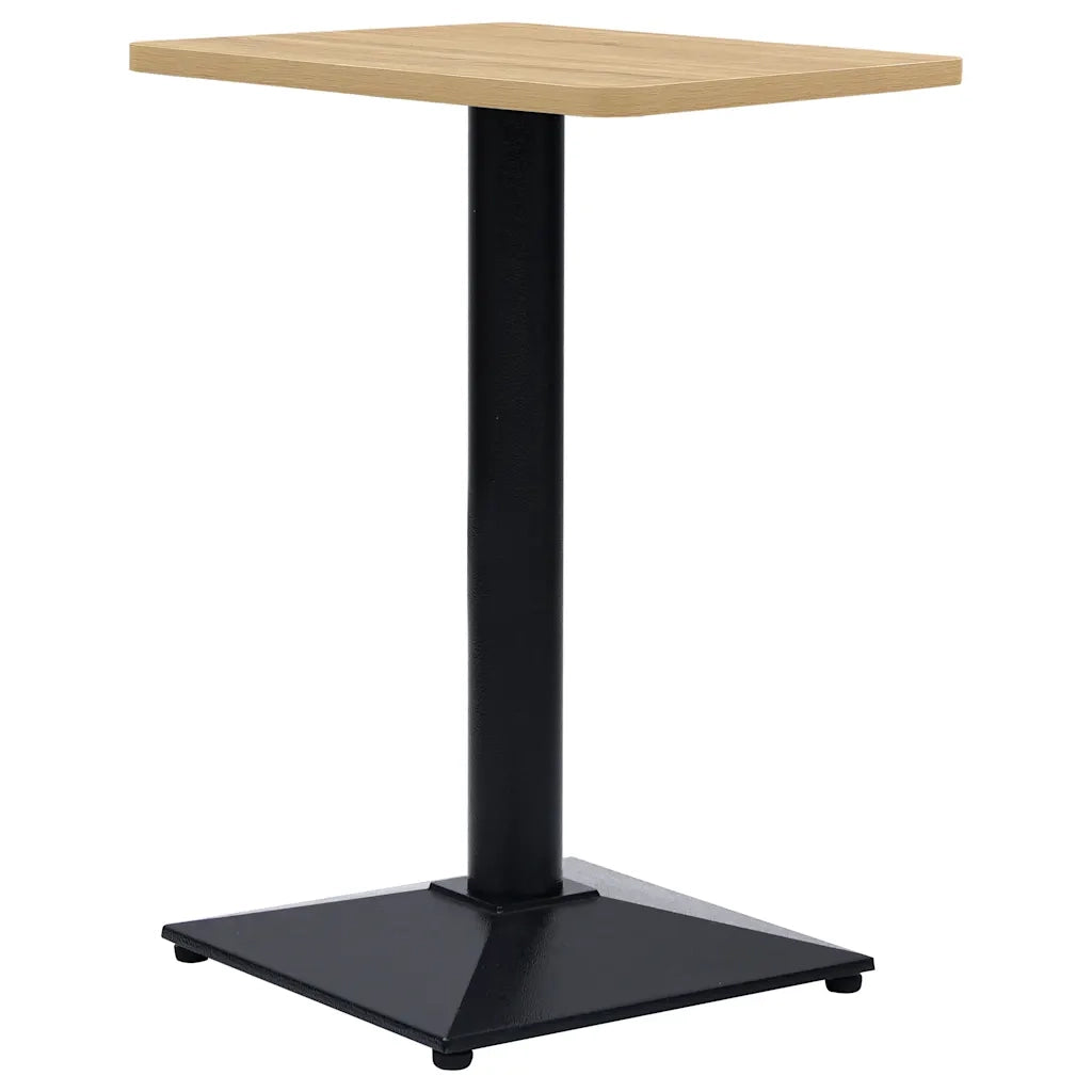 Gamba per Tavolino da Bistrò Nero 41x41x72 cm in Ghisa 325437