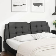 Cuscino Testiera-Cuscino per Testiera Zadar Nero 160 cm in Similpelle