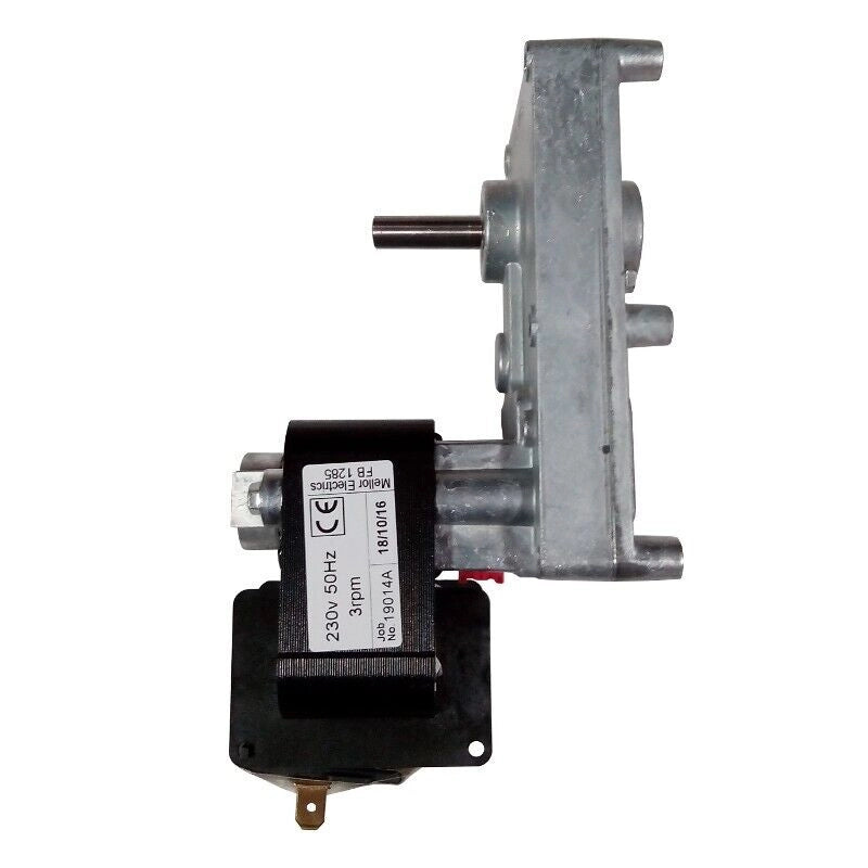 Motoriduttore stufe a Pellet T3 3rpm Pacco 32mm Albero 8,5 Encoder FB1285  Mellor
