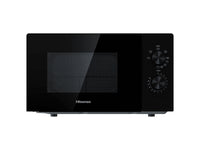 Hisense h20mobp1g forno a microonde superficie piana microonde con grill 20 l 700 w nero