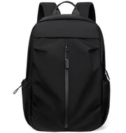 Borsa da scuola grande capacità zaino minimalista uomo zaino grande studente zaino trasportabile nero
