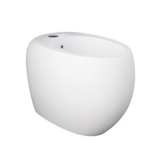 Bidet filo muro cloud bianco alpino
