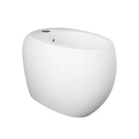 Bidet filo muro cloud bianco opaco