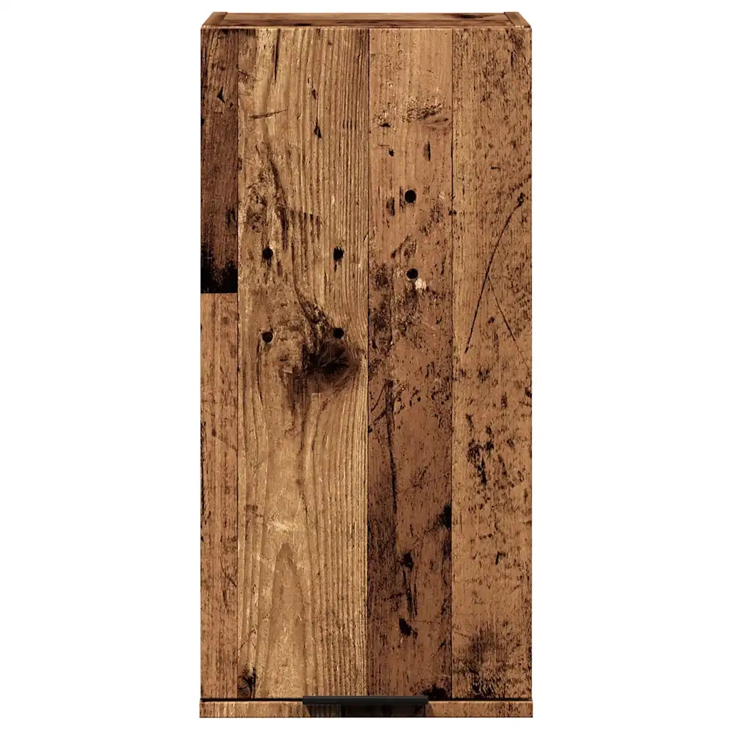 Mobile da Bagno a Parete Legno Antico 32x20x67 cm 856937