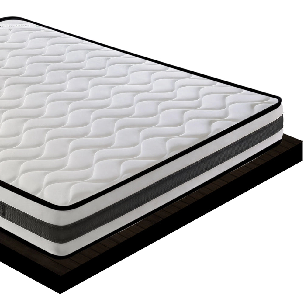 Materasso Piazza e Mezza 140x190 in waterfoam - Alto 20 cm - ortopedico - lato estate/inverno - 13 Zone di Comfort - Alta traspirabilità 