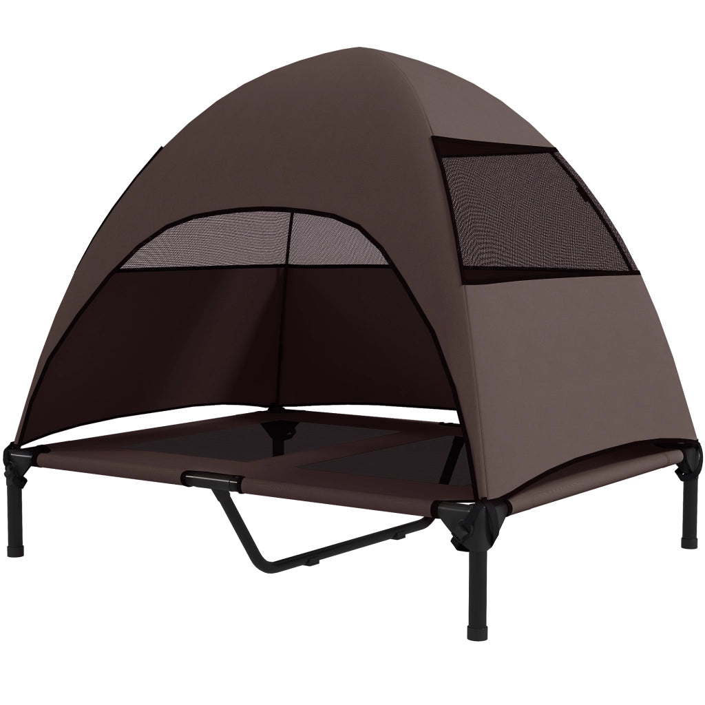 Cuccia per Cani con Tetto ¨C zephmum ¨C 91x76x90 cm Marrone