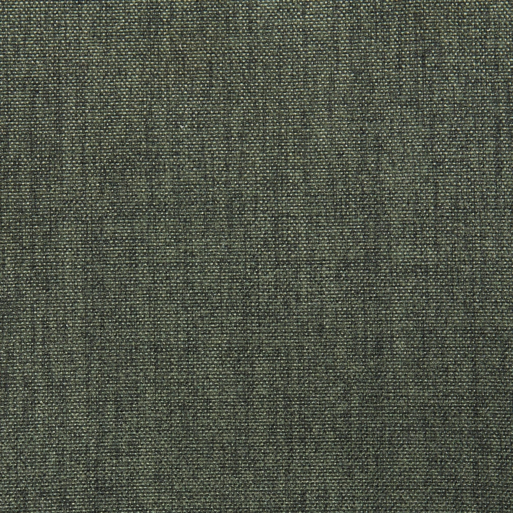 Set di 2 sedie da pranzo in poliestere verde Rivestimenti in metallo nero Gambe senza braccioli Schienale curvo Design moderno e contemporaneo