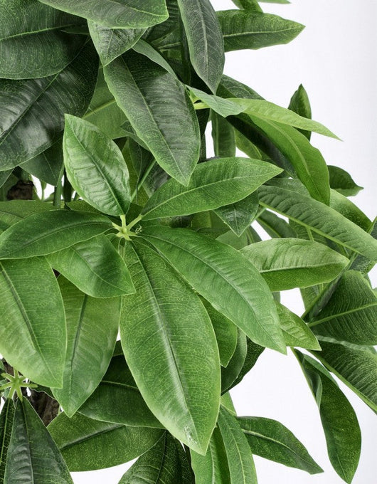 Set 2 Piante Artificiali con Vaso Ø 60x120 cm Pachira Acquatica in Plastica