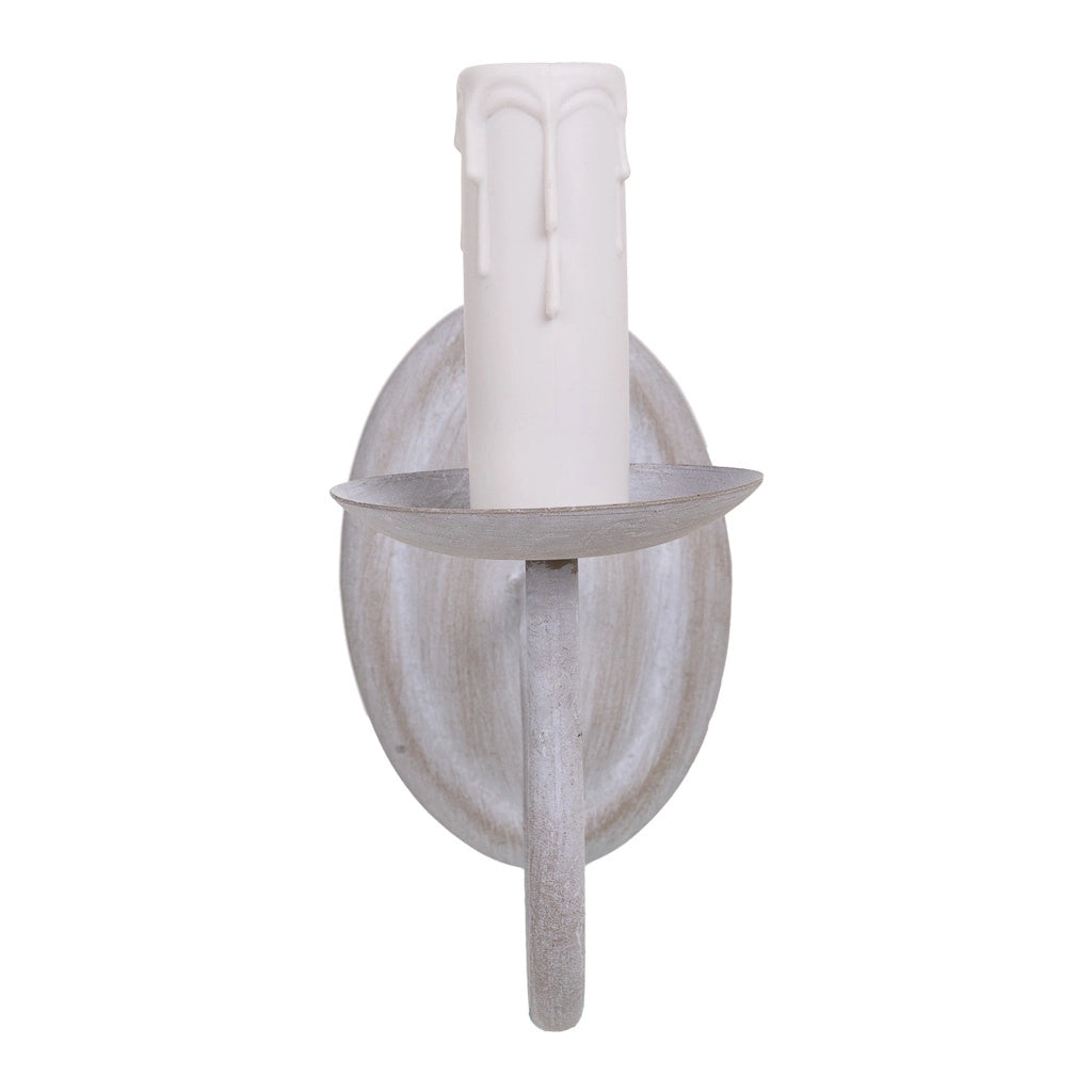 Lampada da parete grigia 22,5x9,5x19h