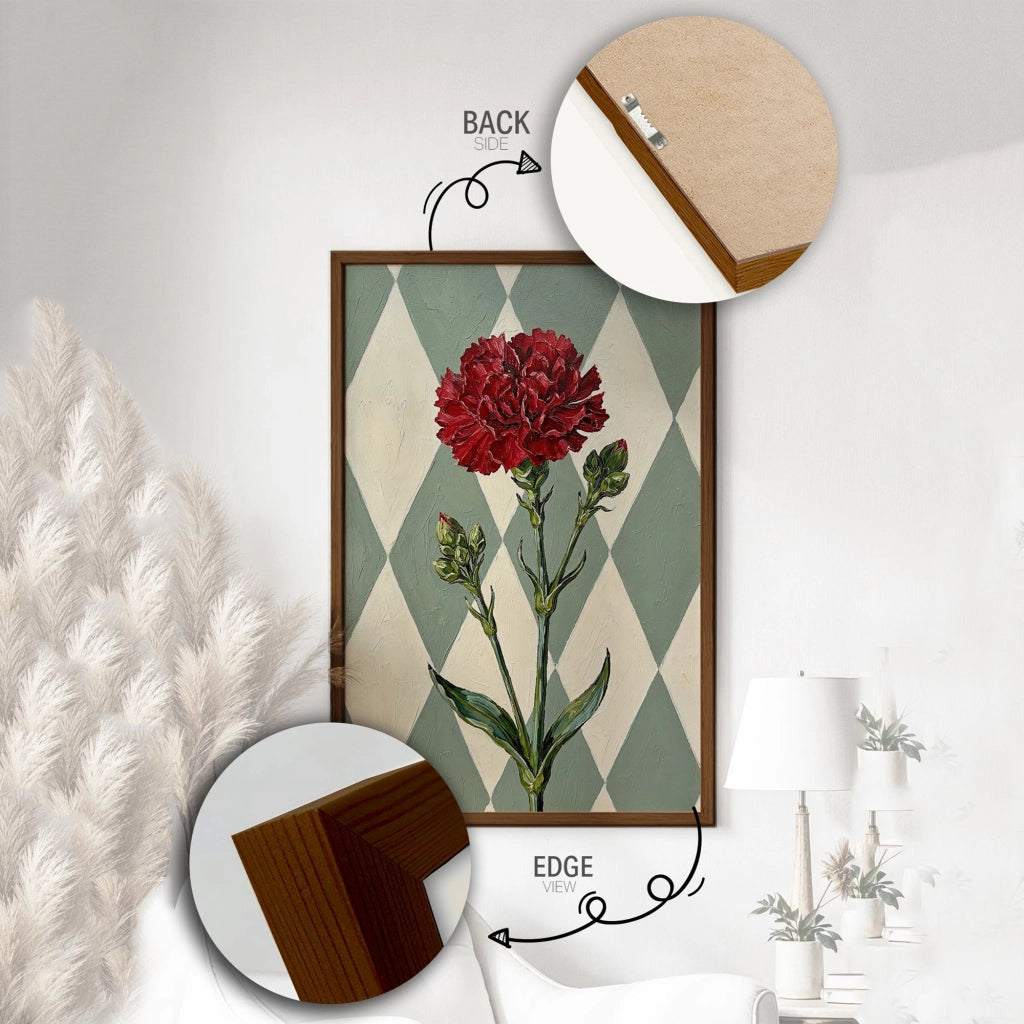 Mehara, Quadro Materiale Struttura in Legno Nobilitato, 33x48h cm Multicolore