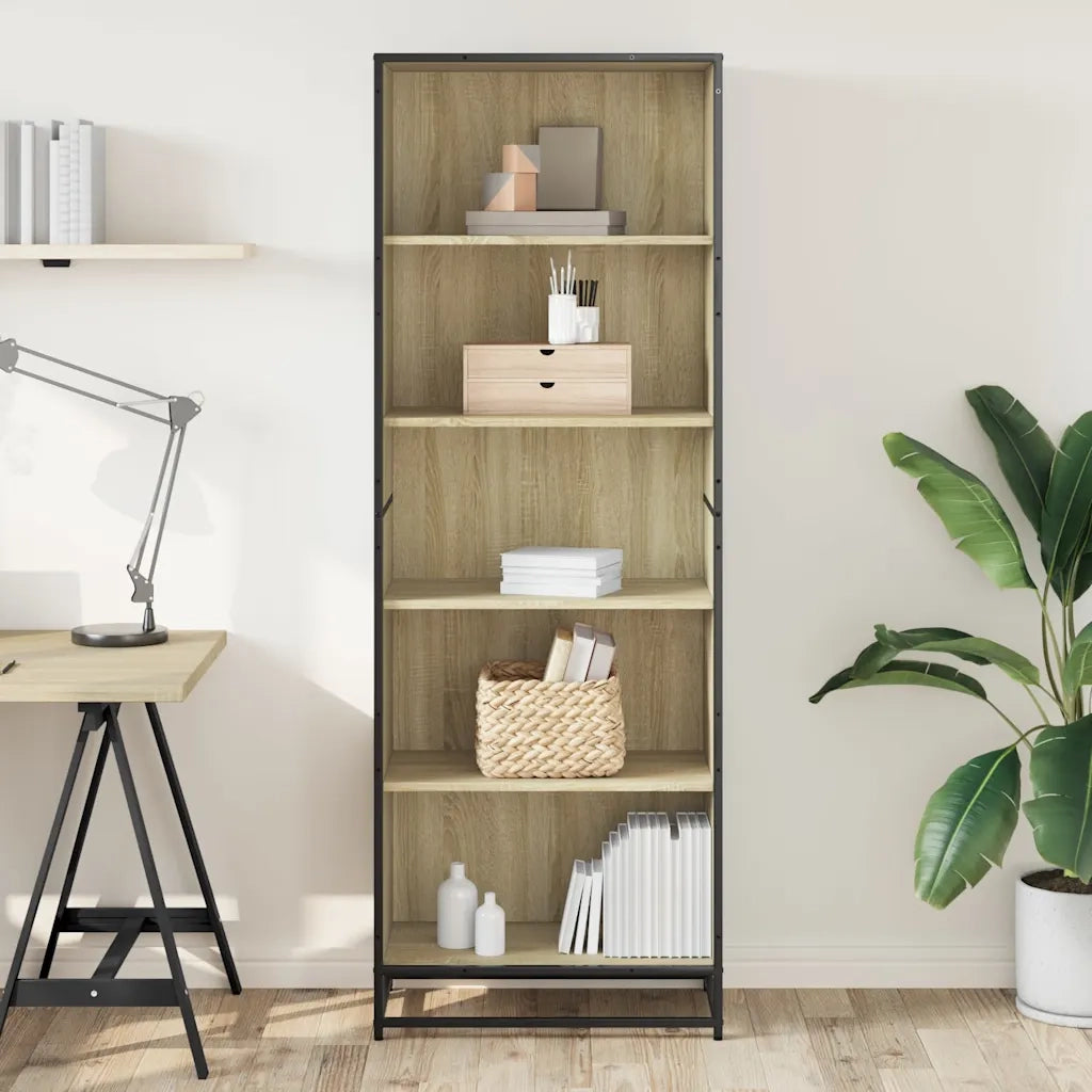 Libreria Rovere Sonoma 60x35x170,5 cm in Truciolato 3300851