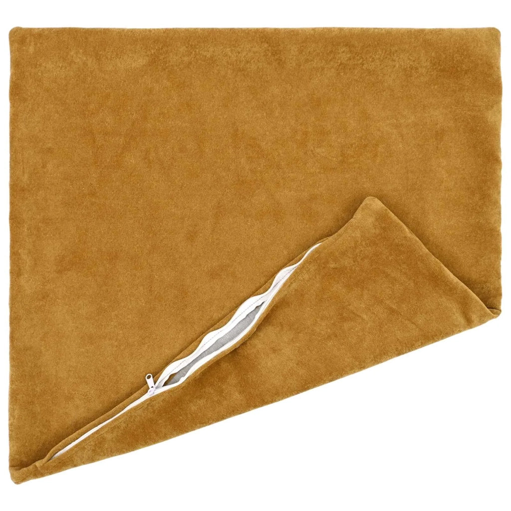 Federa 2 pcs HEERLEN Giallo 70 x 70 cm Fleece in microfibra 913317