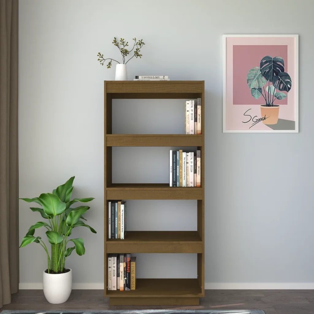 Libreria/Divisorio Ambra 60x35x135 cm in Massello di Pino 810872