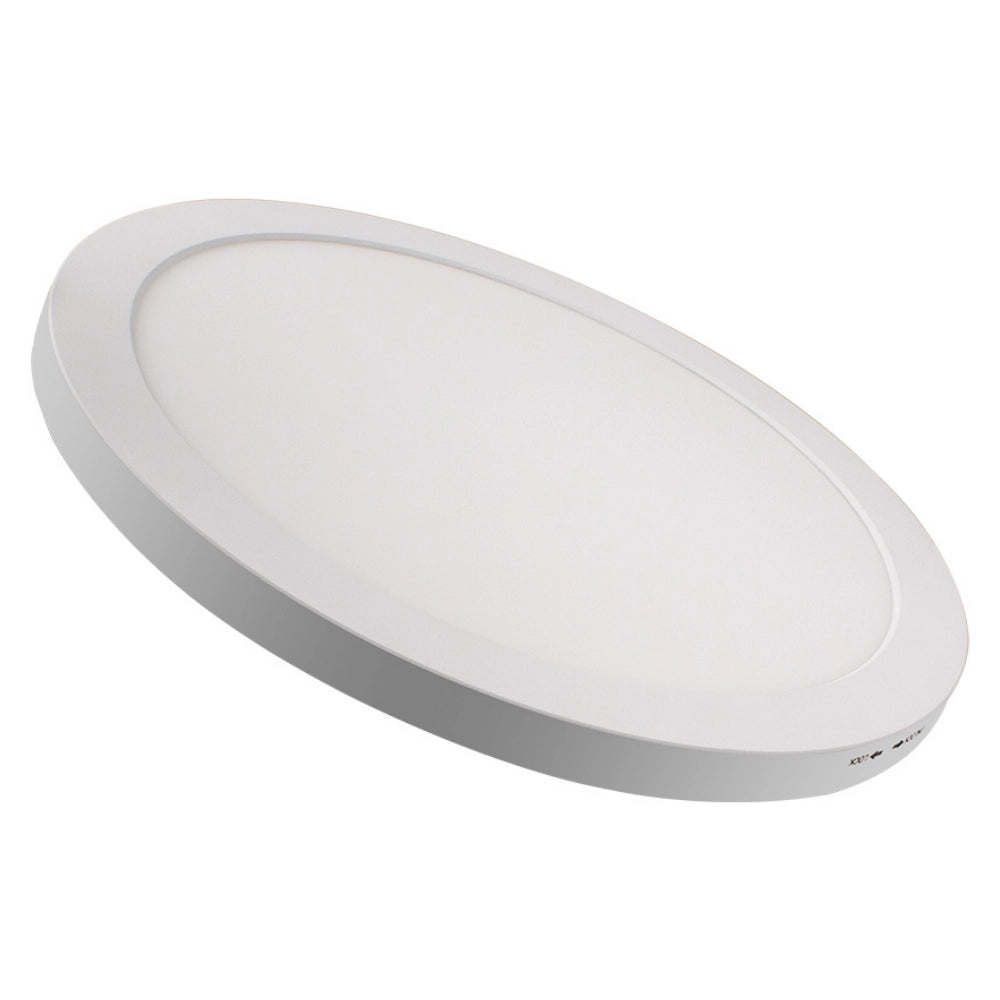 Plafoniera led slim tonda optonica 2587 30w con cct regolabile