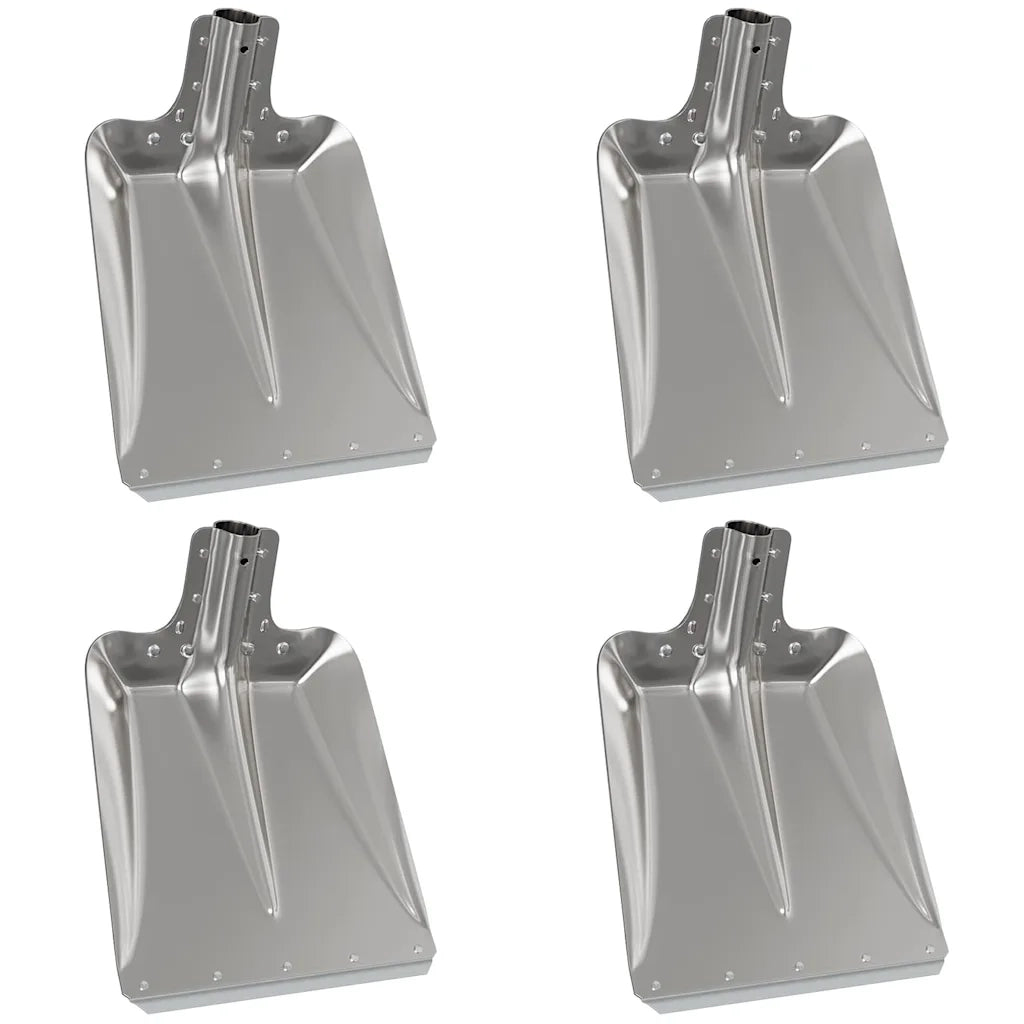 Testa di Pala 4 pz Argento 43 x 32,5 cm Alluminio CFW9603471