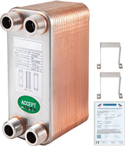 Scambiatore di calore per piastre Dimensioni 19,4 x 7,1 x 11,8 cm Scambiatore di piastre