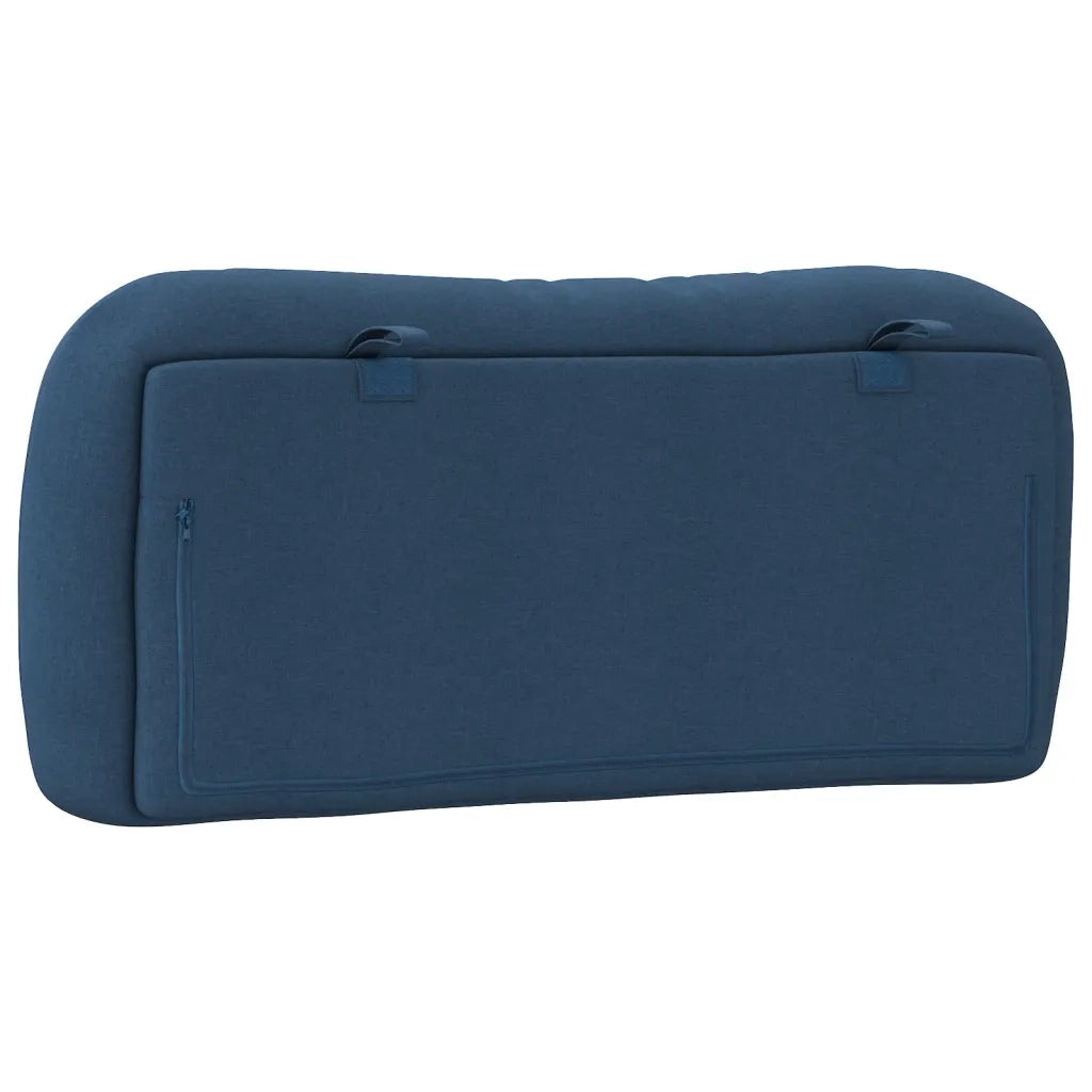 Cuscino Testiera Hvar Blu 90 cm in Tessuto CFW5333294