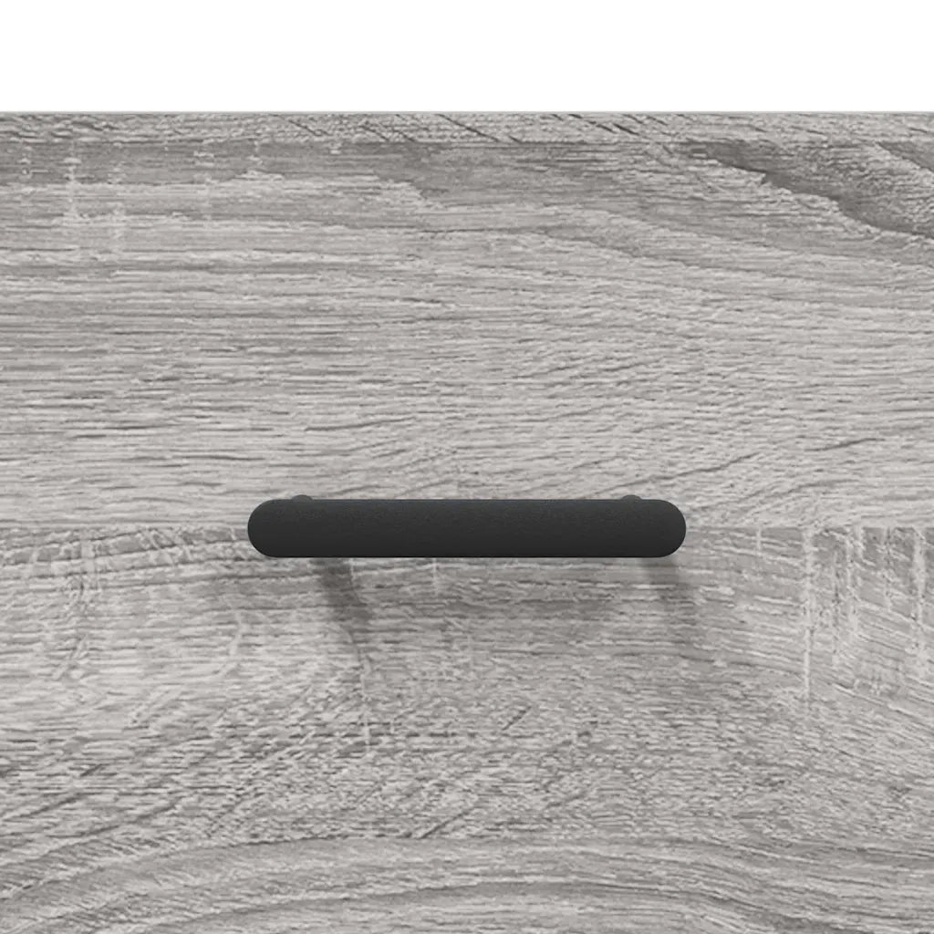 Comodini a Muro 2 pz Grigio Sonoma 35x35x20 cm 829865