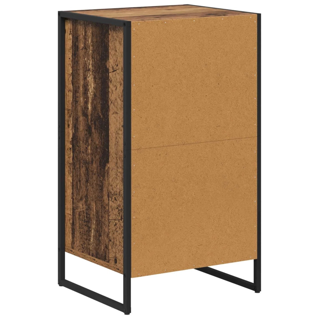 Credenza-Buffet-Armadio da cucina Legno vecchio 81 x 36 x 150.5 cm Legno multistrato