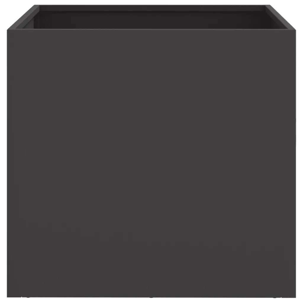 Fioriera Nera 49x47x46 cm in Acciaio 841559