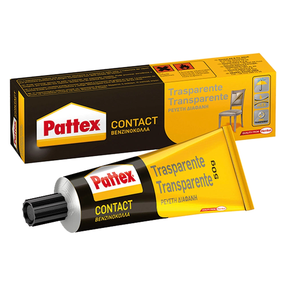 PATTEX ADESIVO TRASPARENTE gr. 125- 12 pezzi  - PATTEX