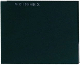 VETRO PER SCHERMO INATTINICO 75x98 mm - DIN 11