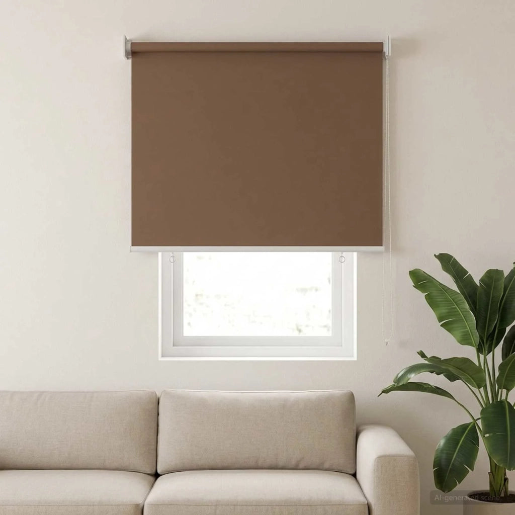 Voletta a rullo con protezione UV Tortora 100 x 140 cm