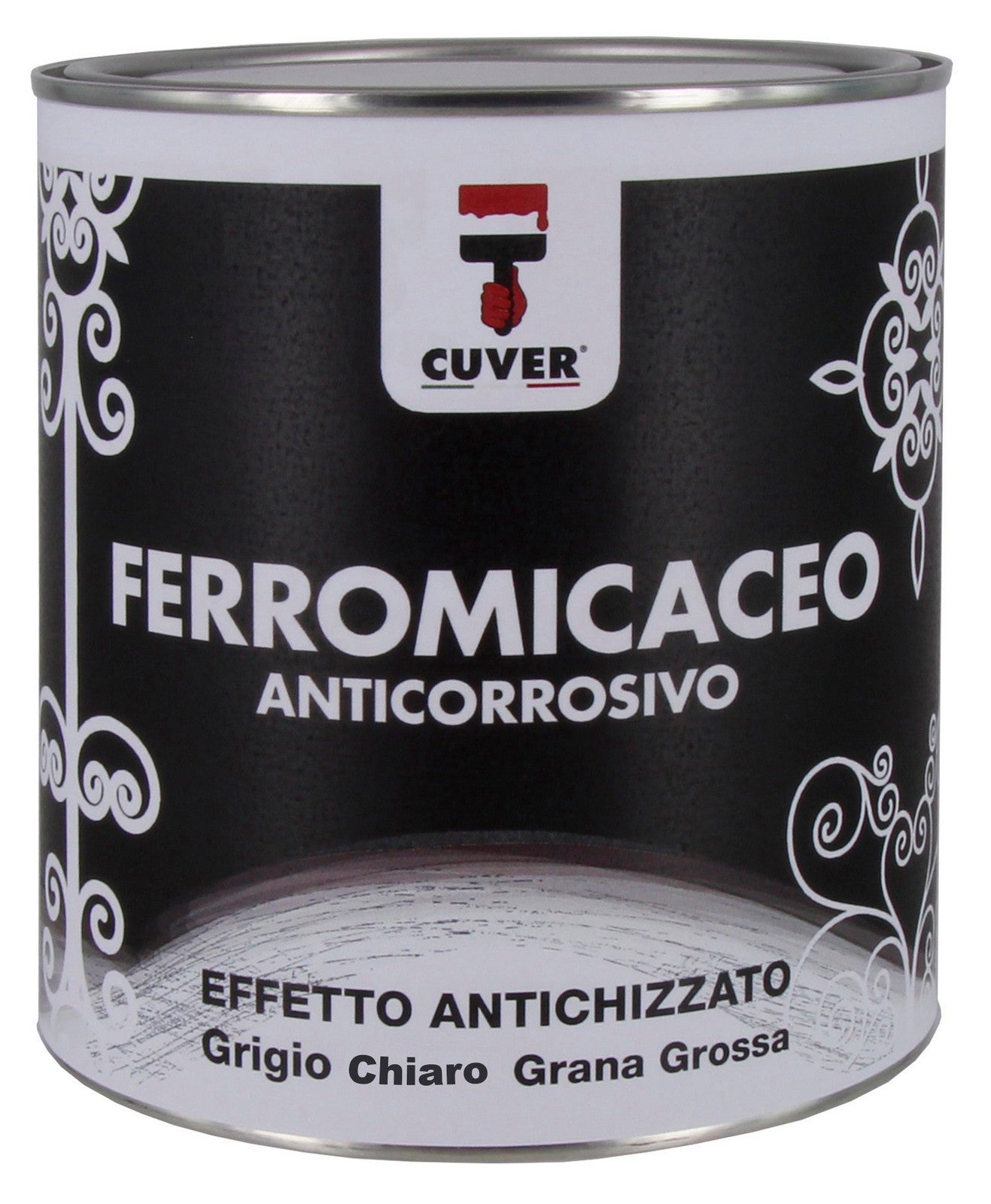 smalto ferromicaceo cuver grigio chiaro lt.0,750 cod:ferx.38420