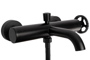 Rubinetto Vasca Rea Vertigo Black Mat