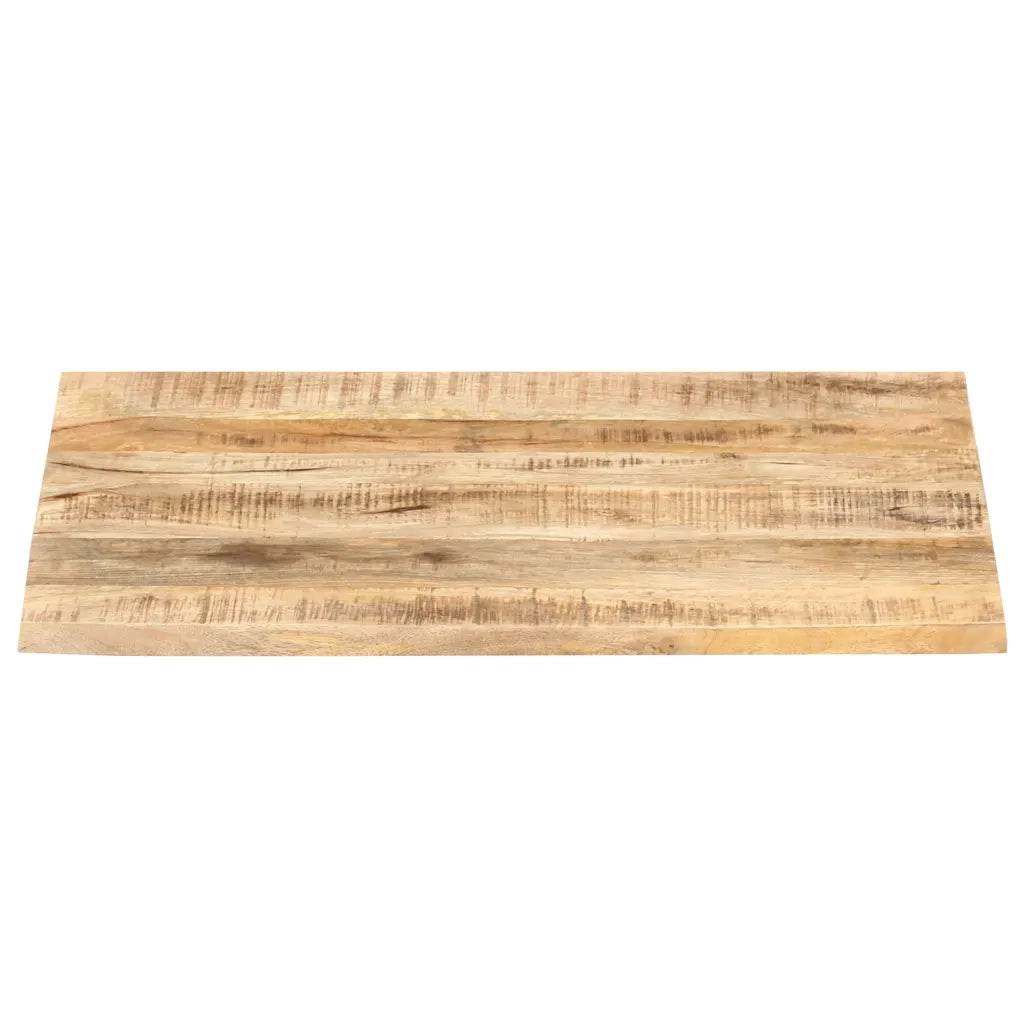 Piano Tavolo in Legno Massello di Mango 25-27 mm 80x60 cm 286022
