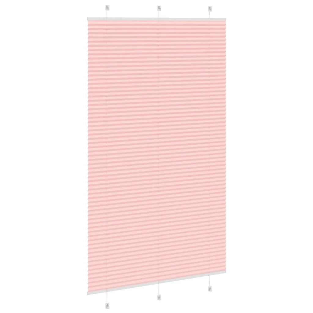 Tenda Plissettata Rosa 115x200 cm Larghezza Tessuto 114,4 cm 4015469