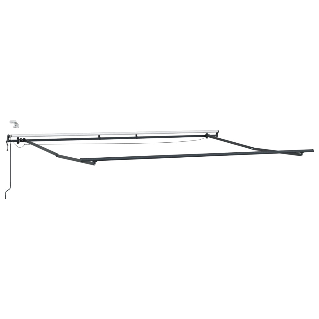 Tenda Retrattile Automatica con LED Beige 450x300 cm
