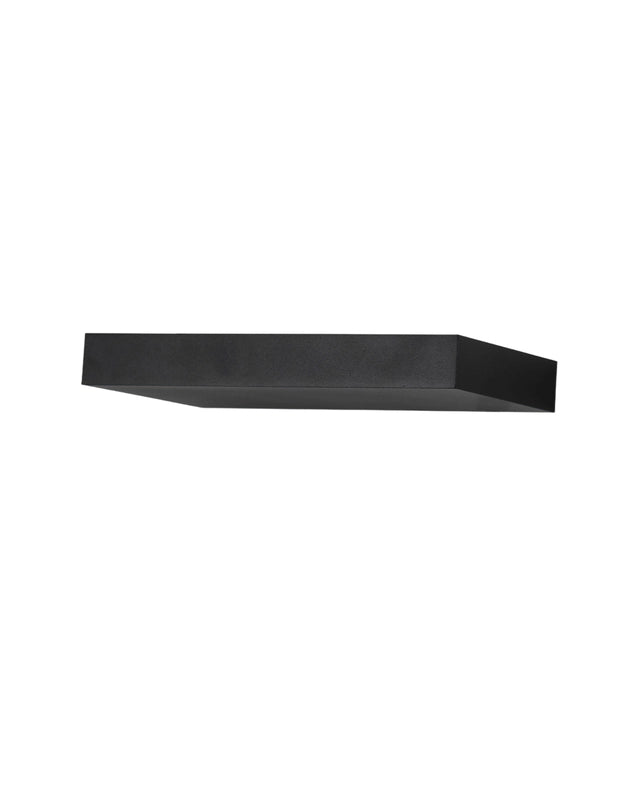 Guia - Applique da parete a LED in alluminio Fabas Luce - Led integrato IP20 Nera - 24 cm