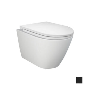 Vaso sospeso feeling rimless nero opaco