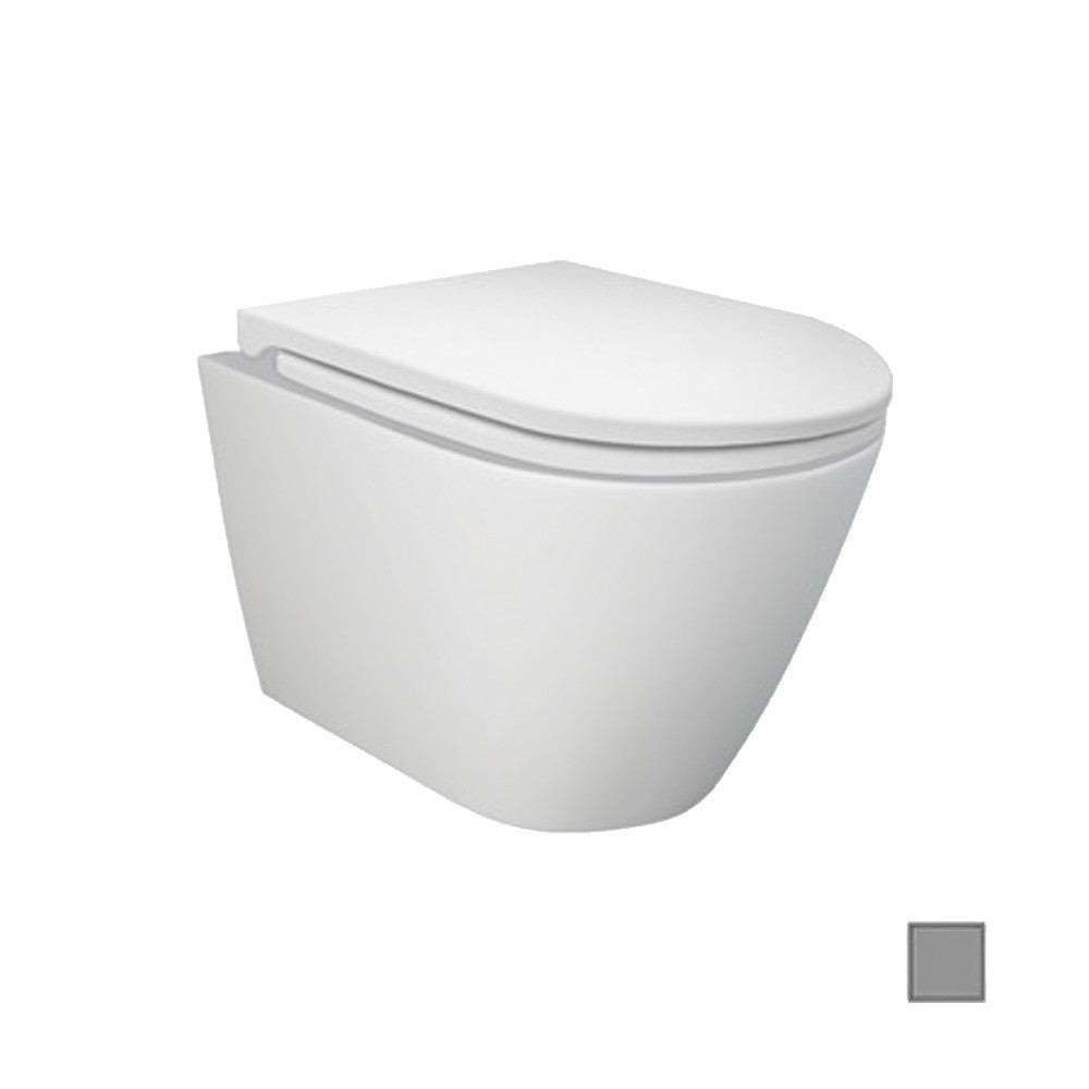 Vaso sospeso feeling rimless grigio opaco