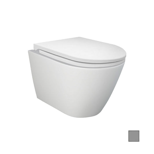 Vaso sospeso feeling rimless grigio opaco