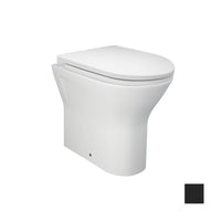 Vaso filo muro feeling rimless nero opaco