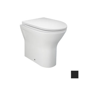 Vaso filo muro feeling rimless nero opaco