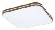 Plafoniera LED Rabalux Oscar2 bianca quadrata 33cm 18W 3000K