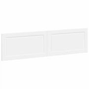 Testiera da Muro UTRECHT Bianco Legno ingegnerizzato 897805