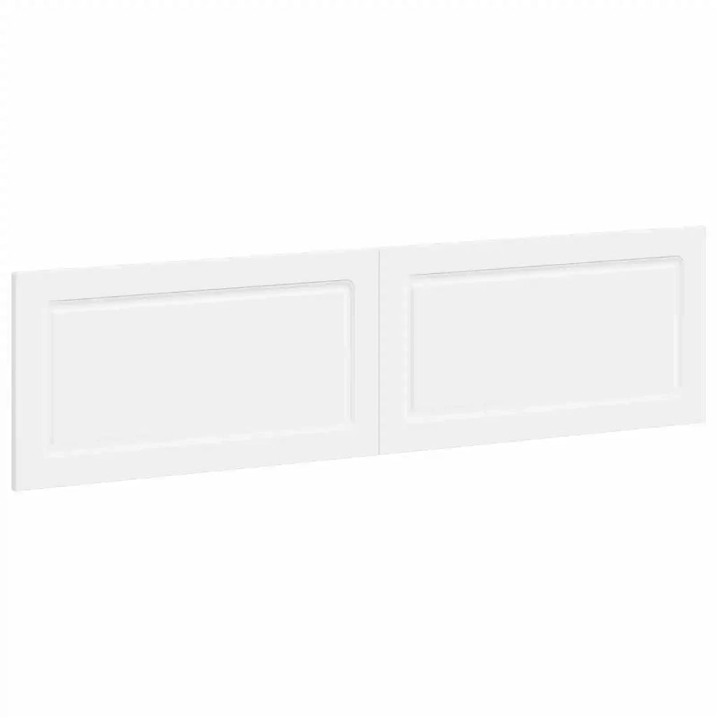 Testiera da Muro UTRECHT Bianco Legno ingegnerizzato 897805