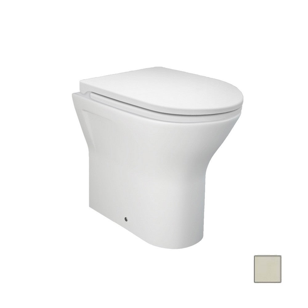 Vaso filo muro feeling rimless beige opaco