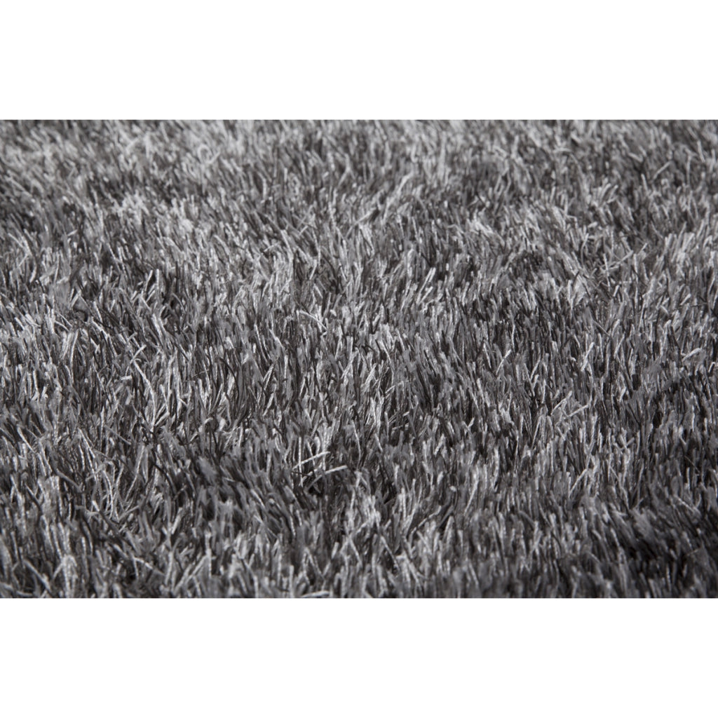 Tappeto Shaggy Diamond a Pelo Lungo Grigio Antracite