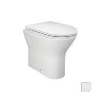 Vaso filo muro feeling rimless bianco opaco