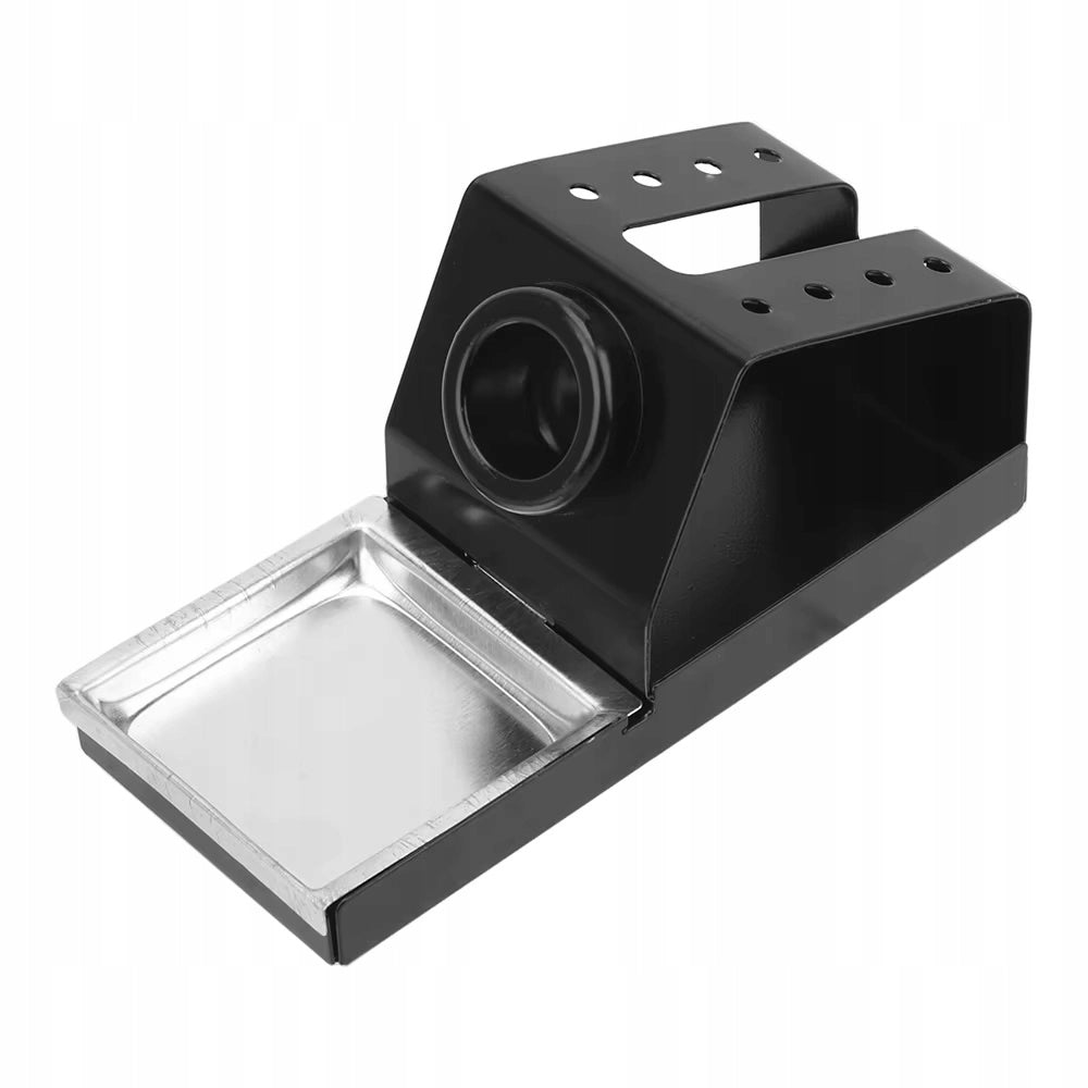 Supporto Saldatore in Metallo 70x159mm – Costruzione Solida | Dimensioni: 70x159mm, Altezza: 72mm